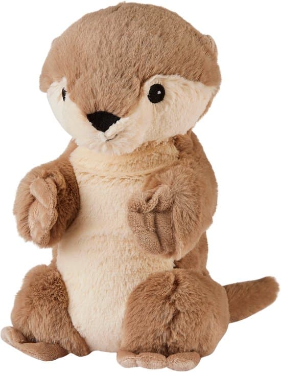 Warmies Otter Magnetronknuffel - Lavendelgeur - Bruin
