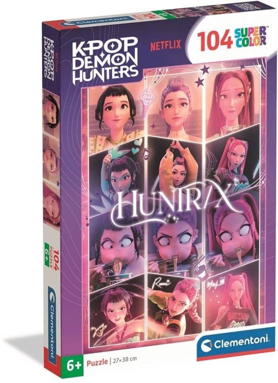 Clementoni KPop Demon Hunters 2 puzzel 104 stukjes (6031763)