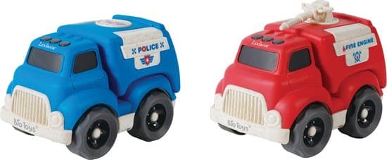 Kleine auto's – Politie- en brandweerset