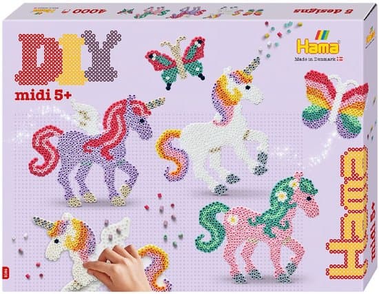 Hama Beads 3164, Knutselset voor kinderen, 5 jaar, Meerkleurig, 4002 stuk(s)