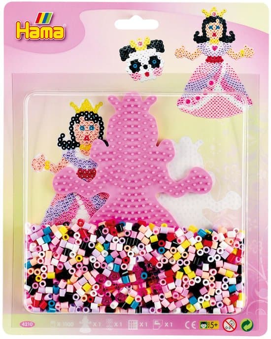 Hama - Strijkkralen Prinses - 1100 Delig
