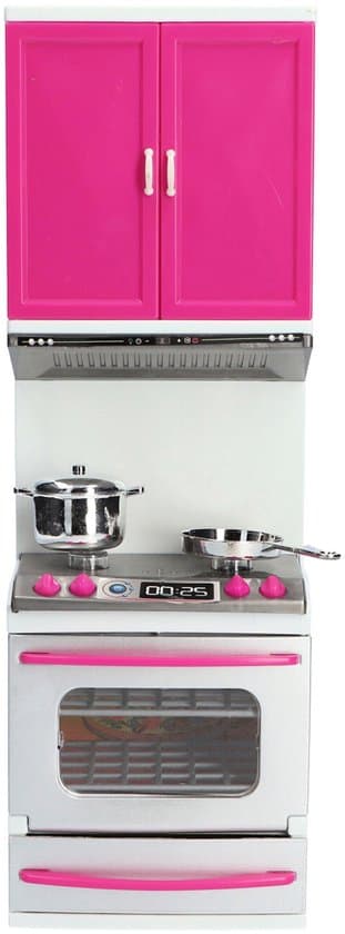 Fleur Keuken Speelset – Gasfornuis met Oven en Keukenkastje