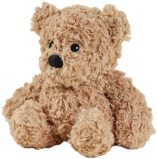 Warmies Krullenbeer Magnetronknuffel - Lavendelgeur - Bruin