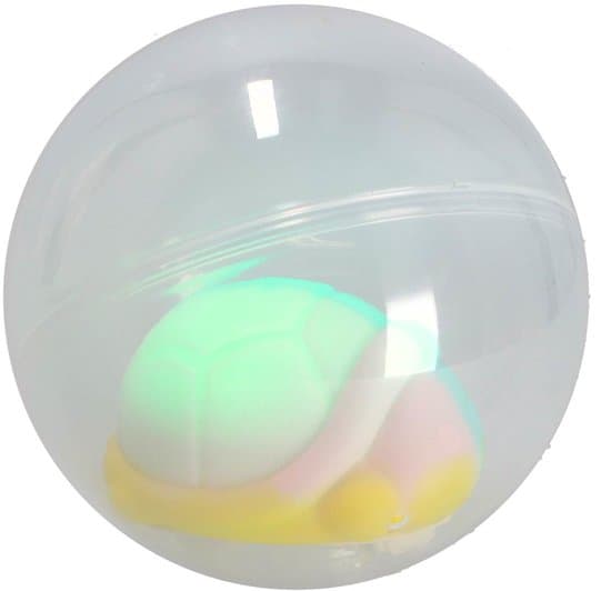 Auto/Schildpad springend met licht en geluid funny foam (USB oplaadbaar