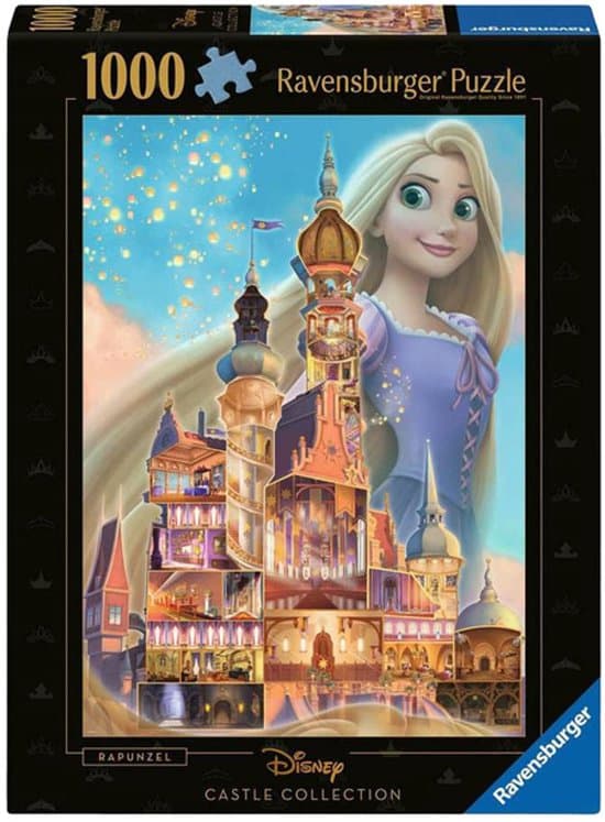 Ravensburger – Disney Castle Rapunzel – Puzzel 1000 stukjes