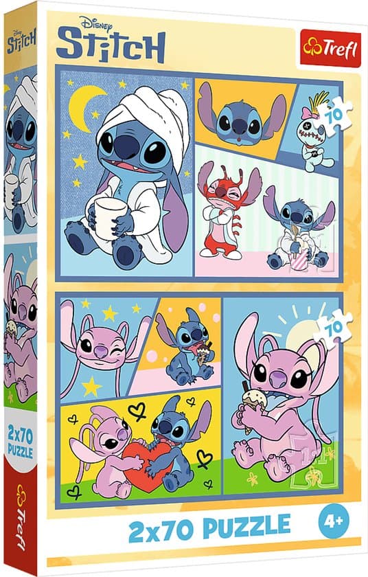Trefl puzzel Disney Lilo&Stitch - 2x70 stukjes FSC Mix.