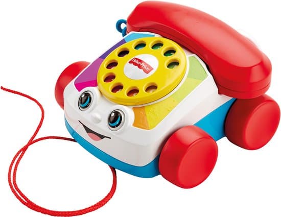 Fisher-Price Peutertelefoon - Met Trektrouw - Speelgoedtelefoon