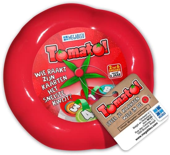 Tomato - Kaartspel - Familiespel - Supersnel kaarten afleggen