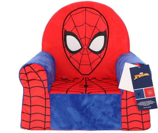 Spider-Man Pluche stoel - 3D - Voor de kinderkamer - Rood
