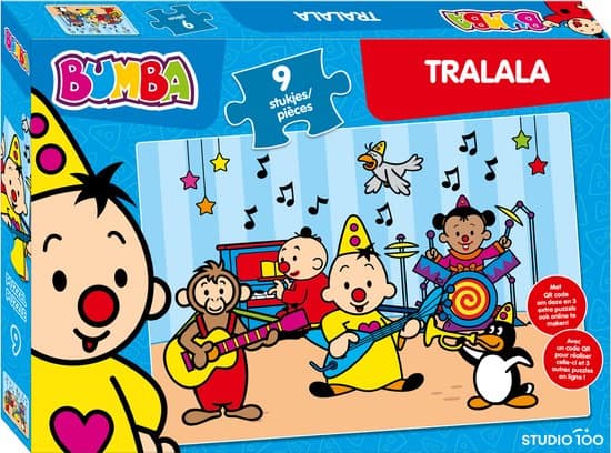 Bumba - Puzzel - 9 st - Tralala - Muzikaal avontuur - FSC MIX