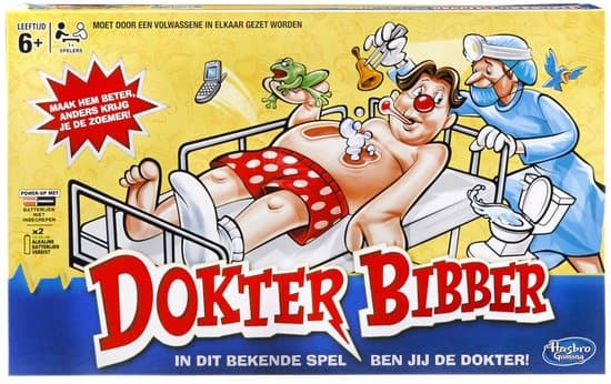 Dokter Bibber - Bordspel - Hasbro Gaming Classic - Gezelschapsspel