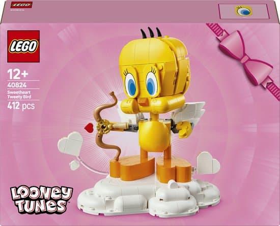 LEGO Icons Lieve Tweety Looney Tunes Bouwpakket voor Volwassenen 40824