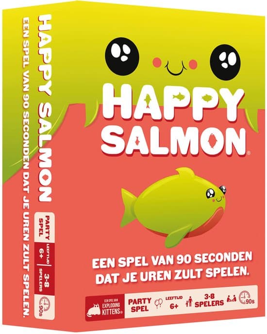 Happy Salmon - Nederlandstalig Kaartspel