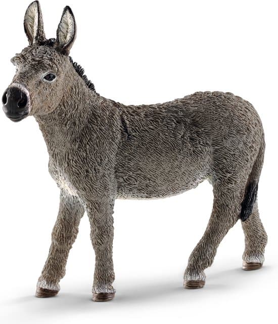 schleich FARM WORLD - Ezel - Speelfiguur - Kinderspeelgoed voor Jongens en Meisjes - 3 tot 8 jaar - 13772