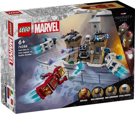 LEGO Marvel Iron Man & Iron Legion vs. Hydra soldaat - 76288