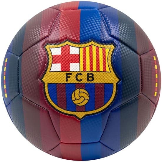 OttoSimon voetbal FC Barcelona maat 5 blauw rood kunststof.