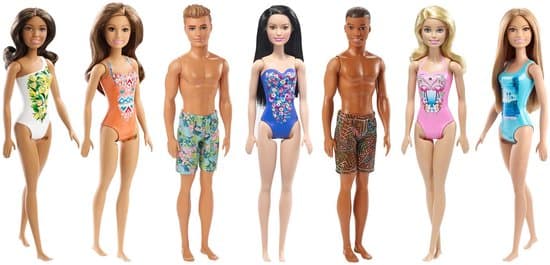 Barbie Tienerpop Meisjes 32,5 Cm Blank/roze