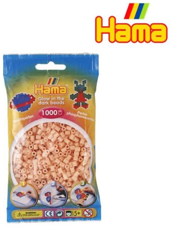 Hama Strijkkralen Rood '1000 Stuks'
