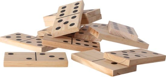 Alert Outdoorspel Domino XL (hout) – 7,5 x 15 cm