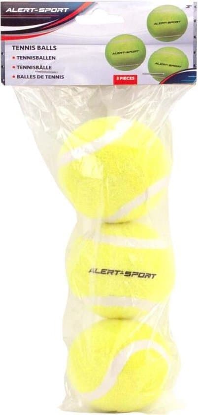 Alert Sport tennisballen (3 stuks)