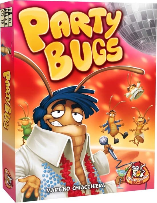 White Goblin Games - Party Bugs - Kaartspel - 2 tot 6 spelers - 15 minuten - Vanaf 8 jaar