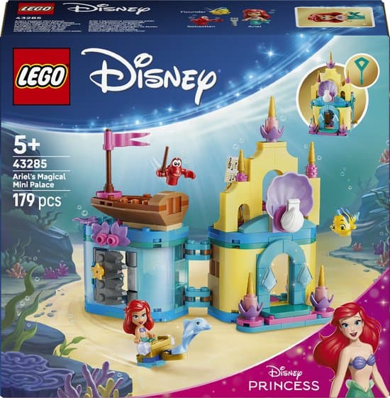 LEGO - Disney Princess 43285 - Ariël's Magische Minipaleis
