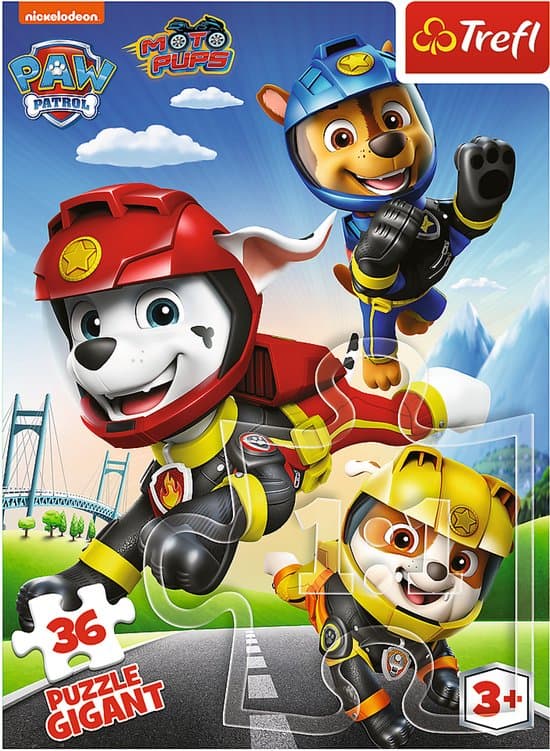 Paw Patrol XL puzzel