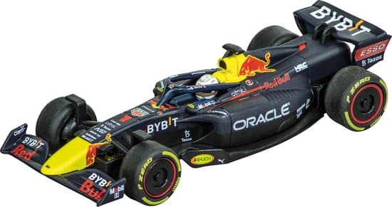 Carrera Speelgoedvoertuig Auto - Red Bull Racing Formule 1 - Max Verstappen - No. 1 - Pull Back Auto - Terugtrekauto - 1:43