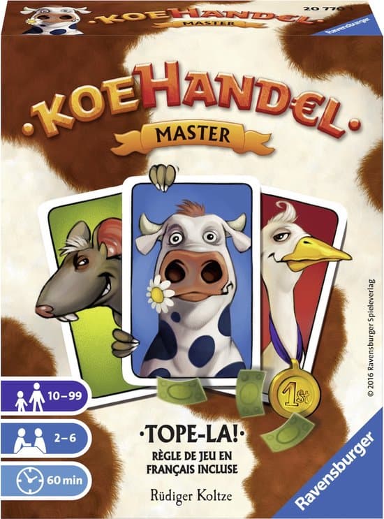 Ravensburger Koehandel Master - kaartspel