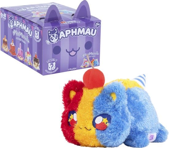 Aphmau- 15 cm Mystery Meemeow Knuffel - Series 7 Carnival Treats
