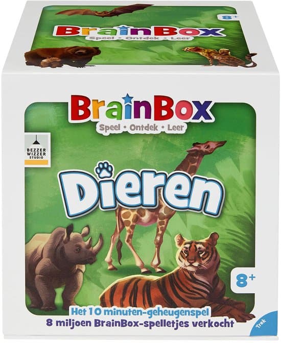 BrainBox Dieren - Bordspel