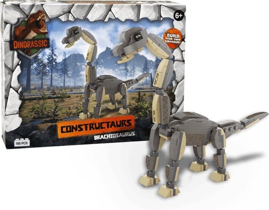 Dinorassic Brachiosaurus Bouwstenen - 198 delig
