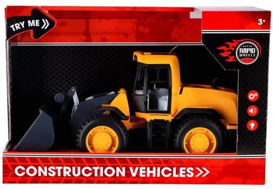 Rapid Wheels Bulldozer + Licht En Geluid