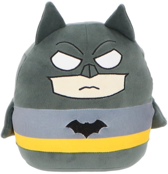 Batman Squishy 22 cm - Knuffel - Zachte stof - Grijs