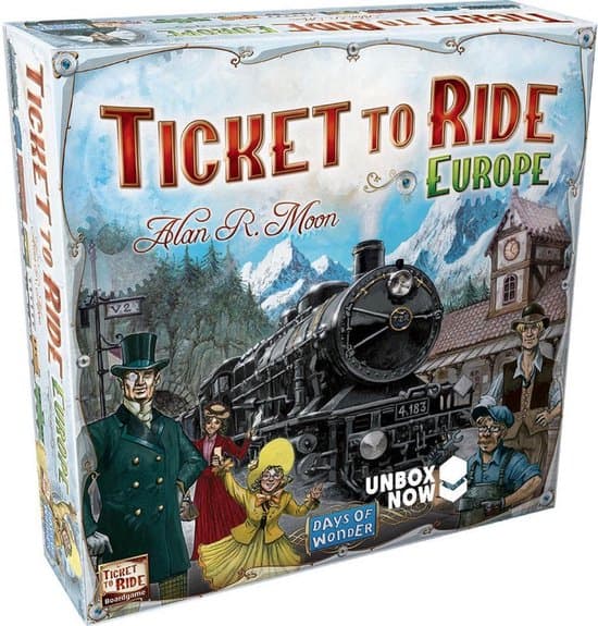 Ticket to Ride Europe - Nederlandstalig Bordspel - Strategisch Gezelschapsspel voor Familie & Vrienden