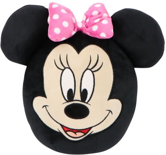 Minnie Mouse Squishy 22 cm - Knuffel - Zachte stof - Zwart