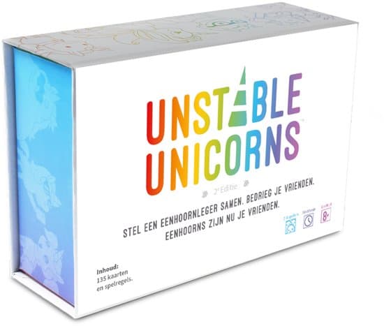 Unstable Unicorns - Nederlandstalig Kaartspel
