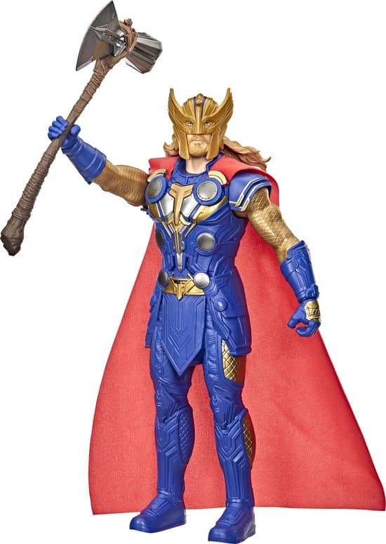 Marvel Avengers Titan Hero - Speelfiguur (30cm) Love and Thunder - Stormbreaker - Met geluiden