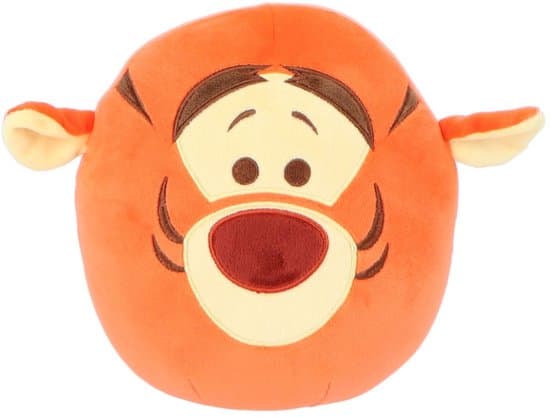 Winnie the Pooh Squishy 22 cm - Knuffel - Zachte stof - Oranje - Tijgertje