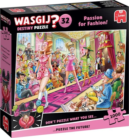 Wasgij Destiny 32 - Passie voor mode! - 1000 stukjes