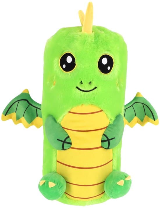 Pluchiez knuffeldraak speelgoed 50 cm - stuiterende draak.