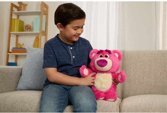 Disney Pixar Toy Story Lotso pluchen knuffelbeer met geluid - Neuriën gegniffel & gelach