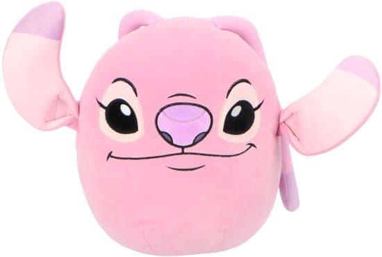 Lilo & Stitch Squishy Squishy 32 cm - Knuffel - Zachte stof - Roze - Angel