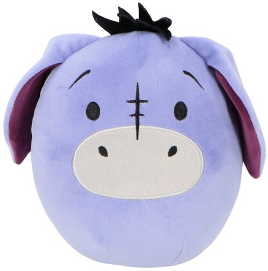 Winnie the Pooh Squishy 22 cm - Knuffel - Zachte stof - Paars - Ieoor