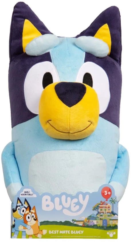 BLUEY - Jumbo pluchen Bluey Knuffel - ca. 45 cm