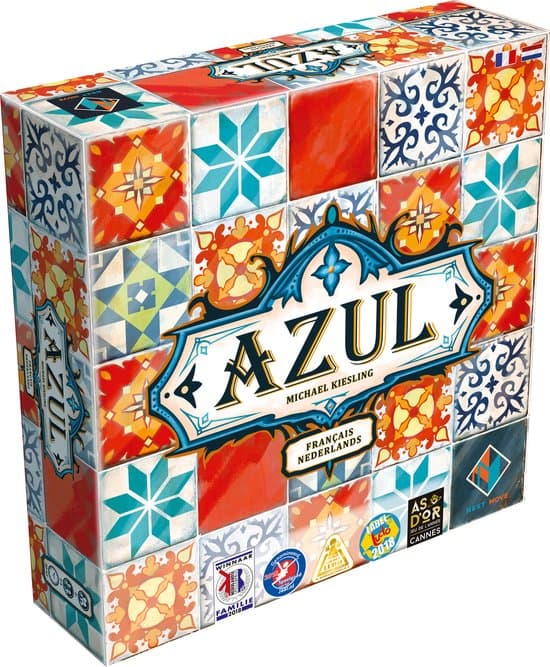 Next Move Games Azul - Tactisch bordspel voor 2-4 spelers - Vanaf 8 jaar
