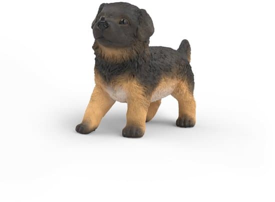 Schleich Duitse herder puppy speelgoedfiguur hond.