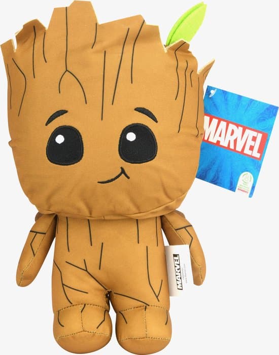 Marvel Lil Bodz knuffel met geluid - Bruin