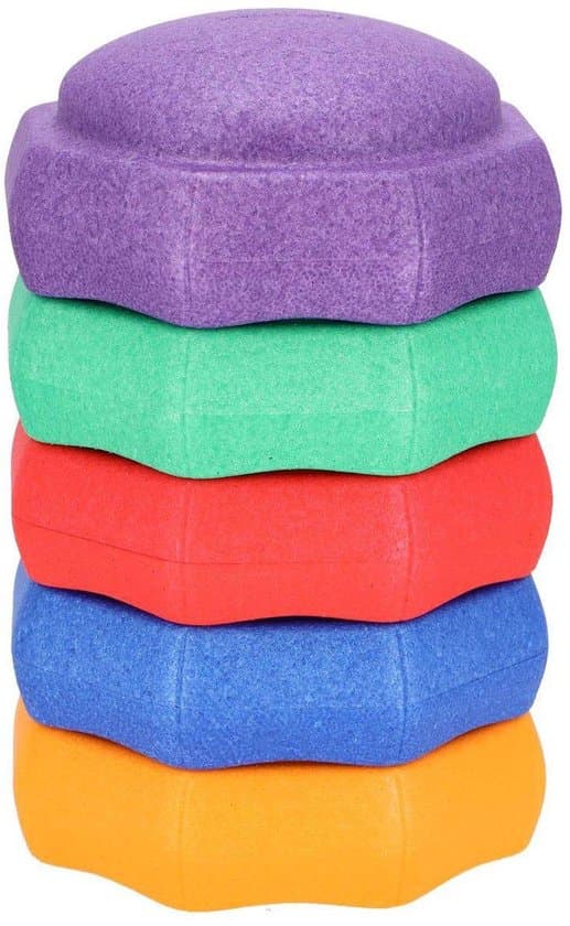 Jipy - Stapblokken Discover - 5 stuks in primaire kleuren