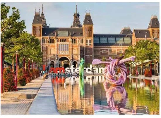 Ravensburger puzzel Rijksmuseum 1000 stukjes Amsterdam.